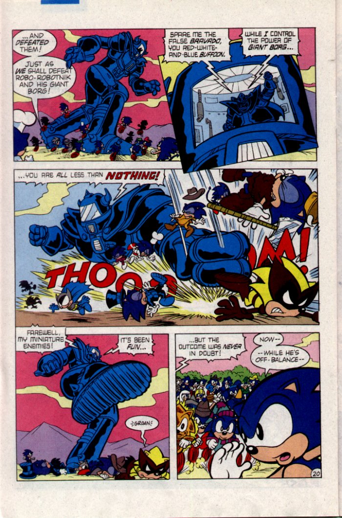 Sonic - Archie Adventure Series February 1995 Page 20